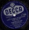 7-дюймовая пластинка EDMUNDO ROS & HIS ORCHESTRA - Love Is A Many-Splendoured Thing /  F11092 Decca 1958 UK Латиноамериканская Б/У