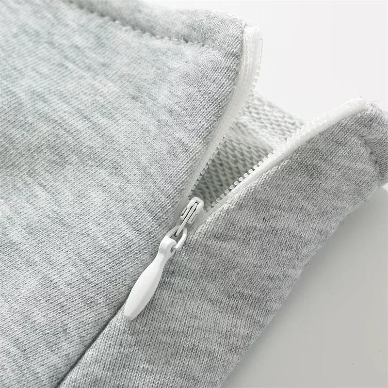 Мини-юбка Y2K из махровой ткани, женская мини-юбка с низкой талией и широкой складкой, светло-серая, сексуальная, винтажная, плиссированная юбка трапециевидной формы, повседневная летняя юбка