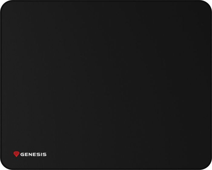 Tapis Gaming - Genesis - Carbon 500 XL - Noir - Résistant à l'eau - Antidérapant - Monochromatique