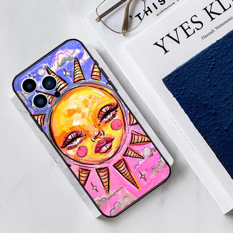 Indie Kids Aesthetic Hippie Acid Trip Case For iPhone 17 Air 15 14 11 16 Pro Max 13 12 Mini 15 16 Plus 16e Funda Silicone Cover