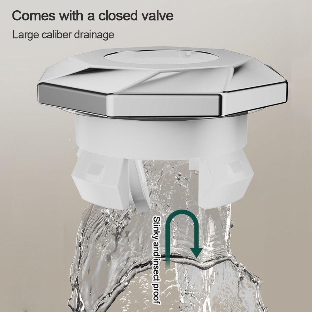 Plastic Sink Overflow Covers Round Trim Ring Cap  Kitchen Bathroom Supplies