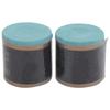 2Pcs Billiard Cue Tips Chalk NoSlip Pool Table Stick Chalk Billiard Accessories(Dark Green )