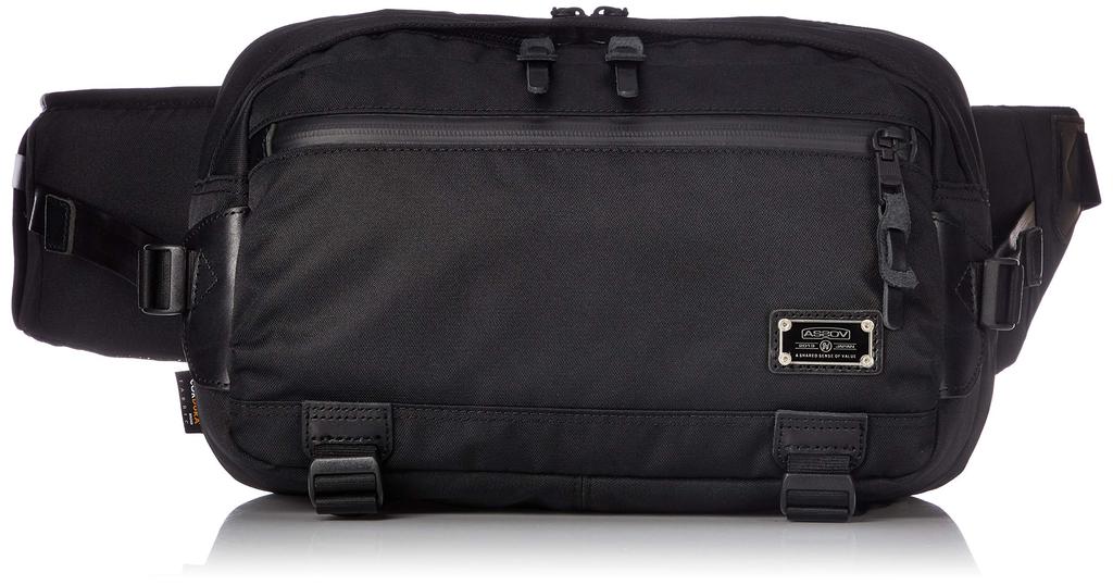 ASSOB Сумка-слинг, Большая, 061402, Cordura Dobby, 305D, Черный