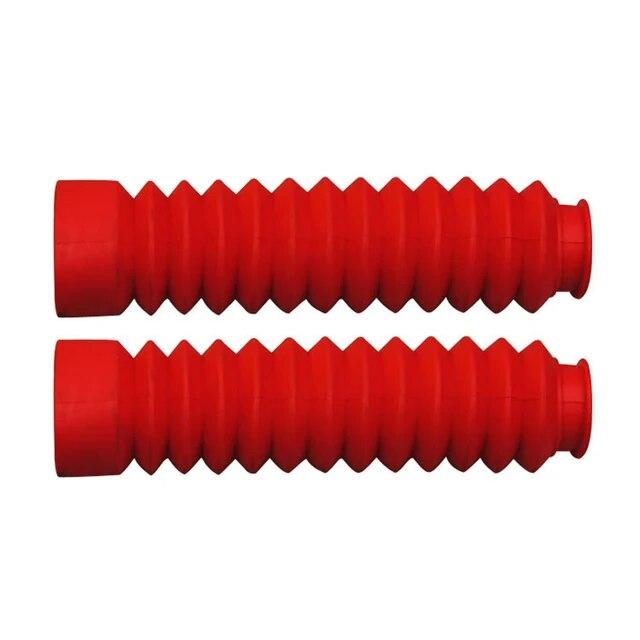 2 шт. универсальная резиновая защита для мотоцикла, защита передней вилки мотоцикла, гетры, аллигаторы, защита от ударов, пылезащитный чехол