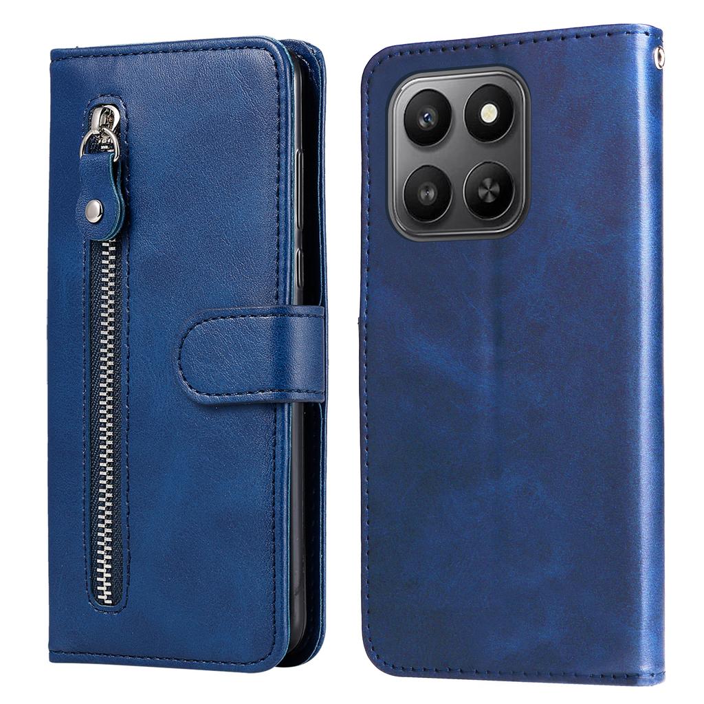 Чехлы-бумажники из смарт-ПУ кожи For Honor 400 с карманом на молнии, подставкой