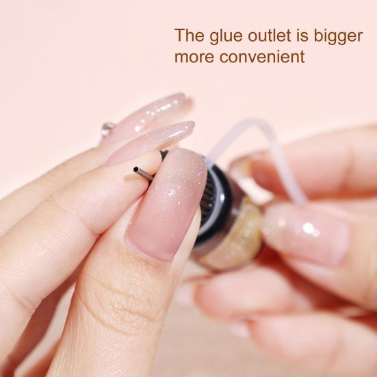 10 мл клей для дизайна ногтей, не смываемый, супер липкий, долговечный клей для ногтей со стразами для женщин