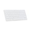 Clavier Sans Fil - BLUESTORK - MINI MAC R - Compact - Rechargeable - Blanc