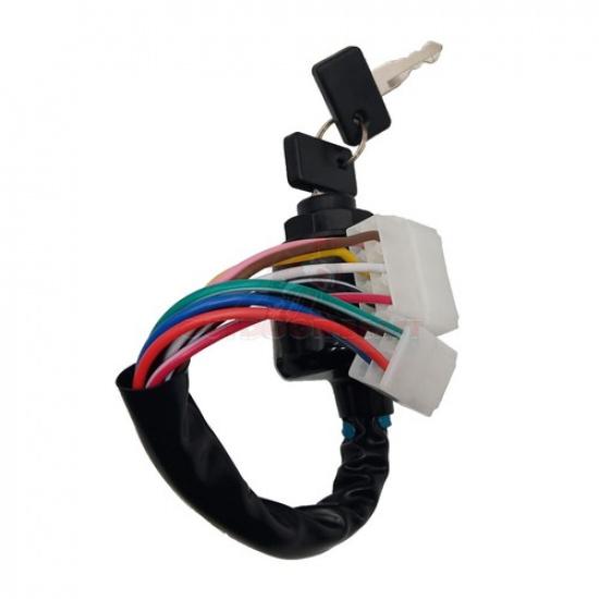 For Yamaha Gas G1 1978-1989 J17-82508-20-00 Golf Cart Ignition Key Switch