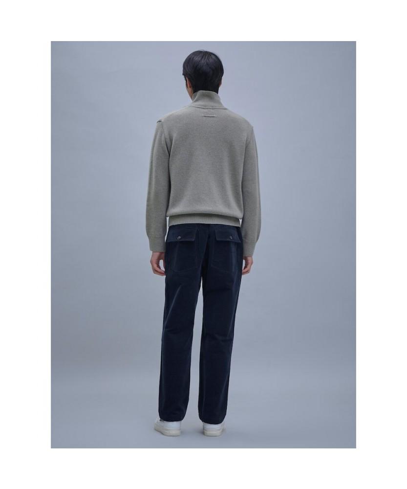 SHIFT.G Semi Wide Big Twill Fatigue Pants Navy