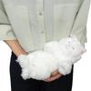 SunLemon Sleeping Lap Cat, Small, Persian, White, 15 x 12 x 34 cm, Plush Animal, Cute Cat, P-1593