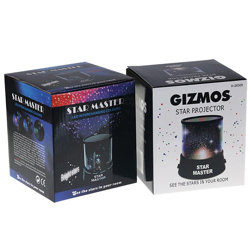 Звездный проектор, ночник, украшение для дома, романтическая опора для спальни