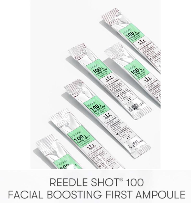 [VT] VT Reedle shot 100 Facial Boosting First Ampoule 2ml*6ea
