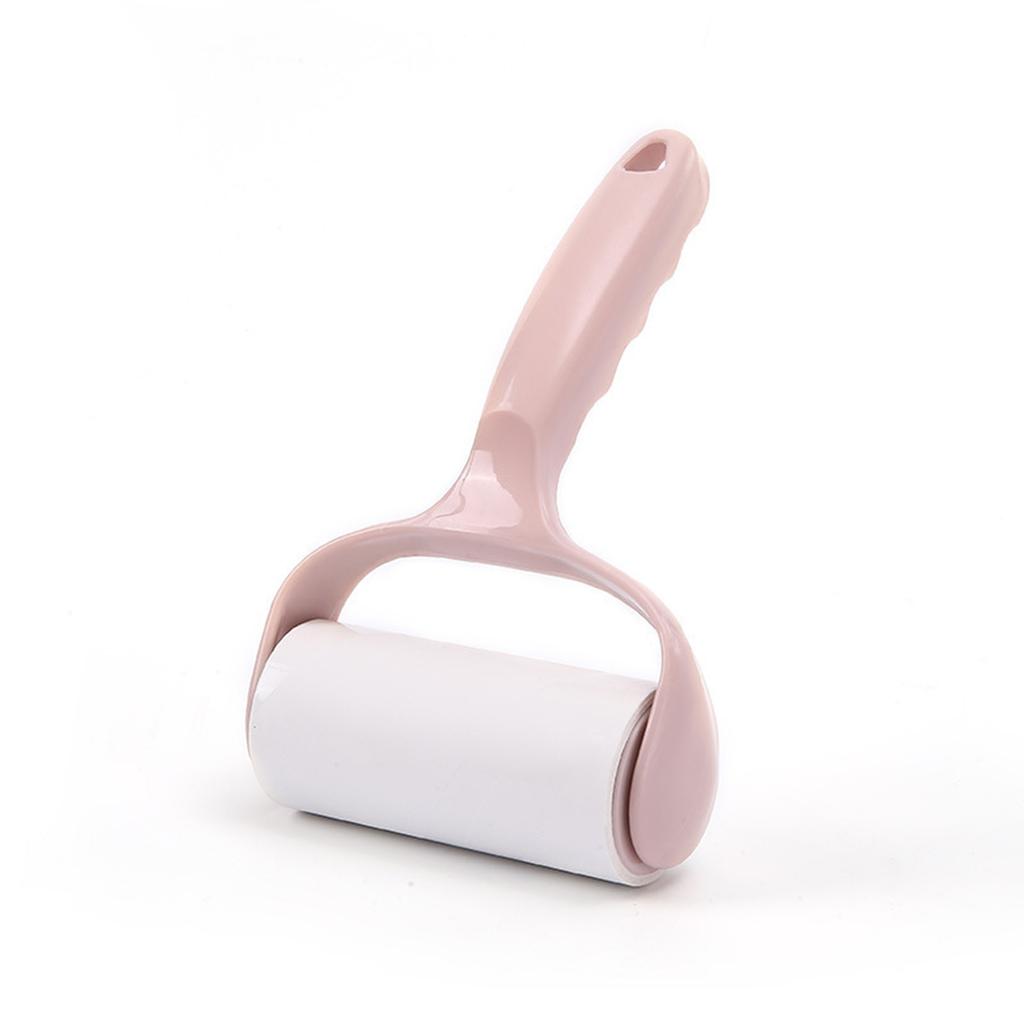 New Tearable Roll Paper Sticky Roller Brush Pet Hair Remover Clothes Carpet Cleaning Brush Plush Razor Household Cleaning Tool