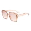 New Multilateral Large-frame Sunglasses European and American Fashion Street Shooting Advanced Sense Sunscreen Sunglasses