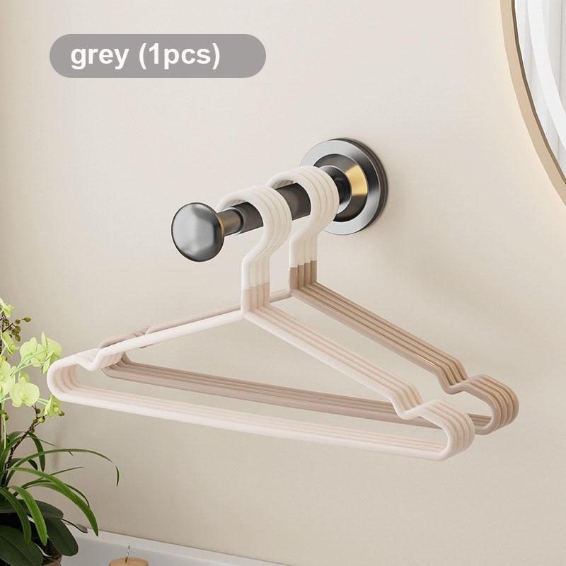 No Drill Suction Cup Hanger Storage Rack Retractable Adjustable Durable Space-Saver For Home Office Organization