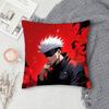 Jujutsu Kaisen Двусторонняя квадратная наволочка Декоративная наволочка для подушки для дивана спальни прикроватной тумбочки