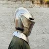 Medieval Helmet Closed Helmet LARP Fancy Armor Costume Dress Knight Helmet Best Gift For Him