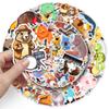 50 Animal Concert Graffiti Stickers Personalized Cartoon Musical Instrument Decorative Mobile Phone Case Waterproof Cup Stickers