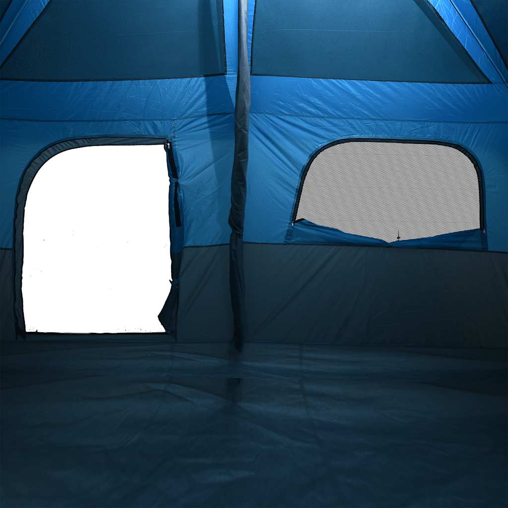 Family Tent for 8 Persons Blue Waterproof