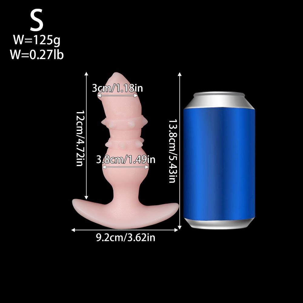 Fantasy Silicone Dog Shape Dildo Anal Plug Soft Body Safe Adult Pleasure Toy