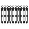 10PCS Silicone Cable Ties Elastic Cord Organizer Fastening Storage Management Desk for Car Outdoor Charging Wire Supplies