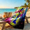 Soccer Beach Towel Super Soft Microfiber Quickdry Fabric Comfortable Lightweight