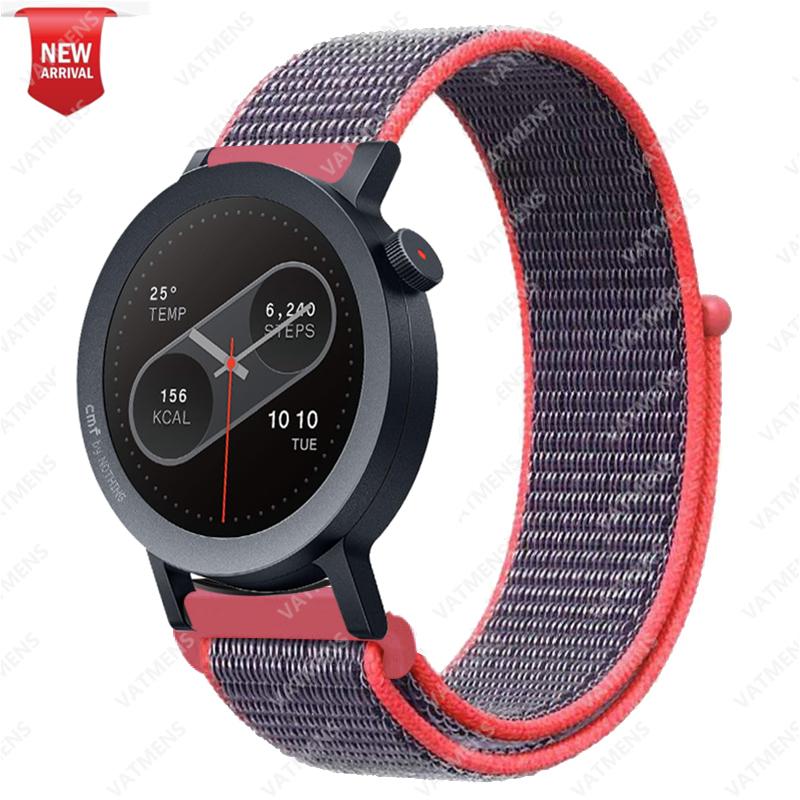 Ремешок для смарт-часов CMF Watch Pro 2, сменный браслет, нейлоновый спортивный ремешок-петля, ремешок для CMF Watch Pro 2