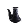 Large Ceramic Vinegar and Soy Sauce Bottle for Japanese Cuisine - Oil and Seasoning Container for Kitchen.