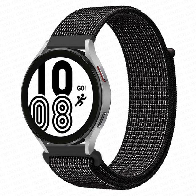 Band For Samsung Galaxy Watch 4 3 Classic 5 Pro Active 2/Gear S3 Nylon Loop Correa Bracelet Huawei Watch GT 2 3 Strap 22mm 20mm