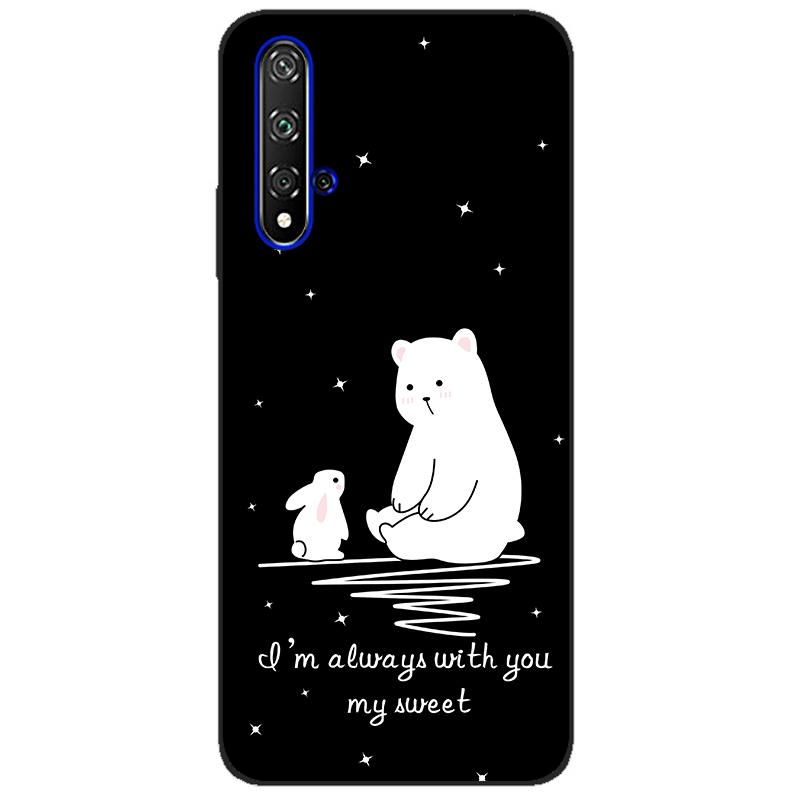 Чехол для Huawei Nova 5T Чехлы Ультратонкий Прозрачный Мягкий ТПУ Силиконовый Чехол-Крышка Для Huawei Nova 5T Nova5t 5 t Funda Honor 20