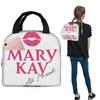 Спросите меня о косметике Mary Kay Изолированная сумка-ланч для женщин Детей Герметичные контейнеры для еды Термосумка-ланч Сумка-тоут