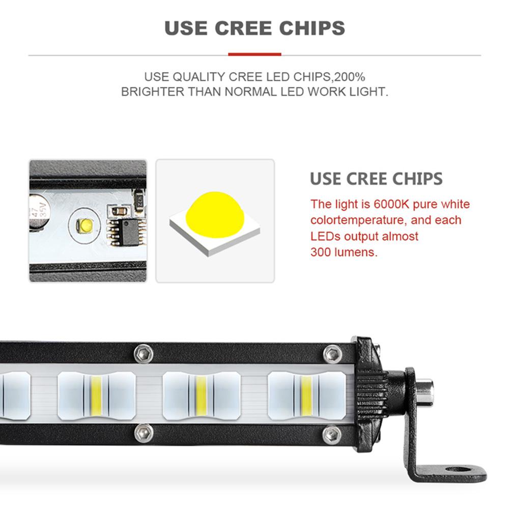 Прожектор Светодиодная Балка 6D Линза для Трактора Грузовика Внедорожника 4WD 4x4 Квадроцикла UTV УАЗ Светодиодный Рабочий Свет Водонепроницаемый 12В 24В 7 Дюймов
