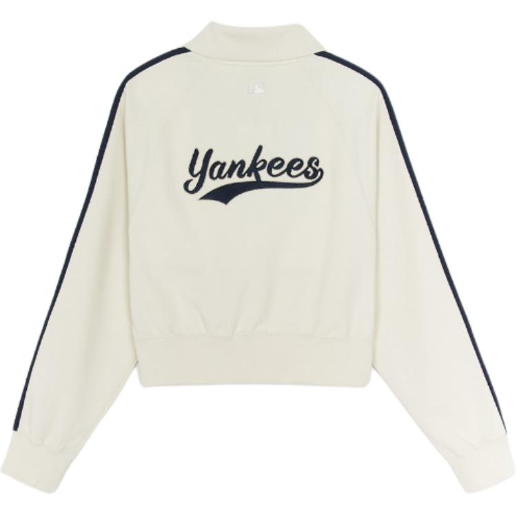 New MLB Sweatshirts Women's Cream 3FMTV1354-50CRS