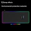 LED Light Gaming Mouse Pad RGB Large Keyboard Cover Non-Slip Rubber Base Computer Carpet Desk Mat PC Game Accessories