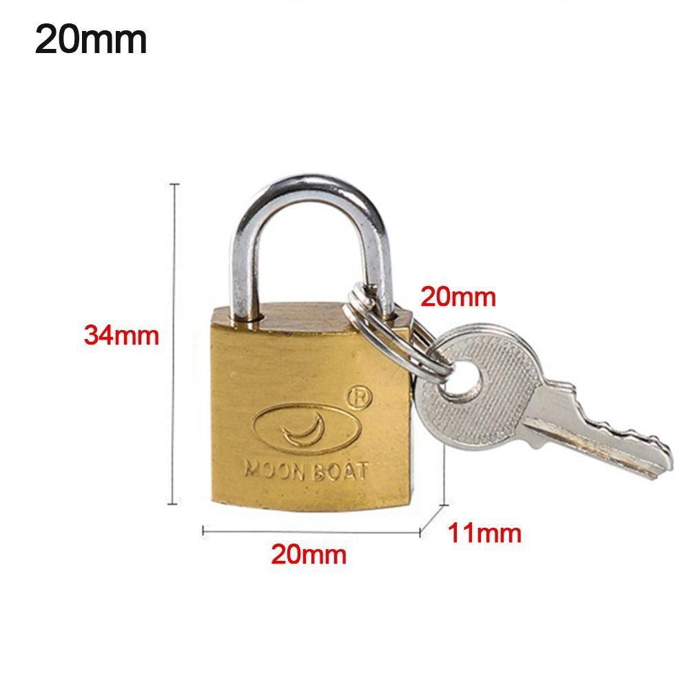 3Keys Медный замок Маленький чемодан для багажа Замок Мини Безопасность Инструмент Шкафчик Чехол Поставка