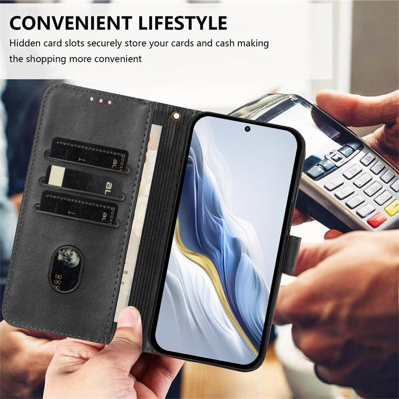 Чехол для Itel S17 S18 S23 Plus S24 S25 Ultra RS4 Vision 3 5 S661W S665L S666LN Кожаный кошелек с карманом и слотами для карт, откидная крышка