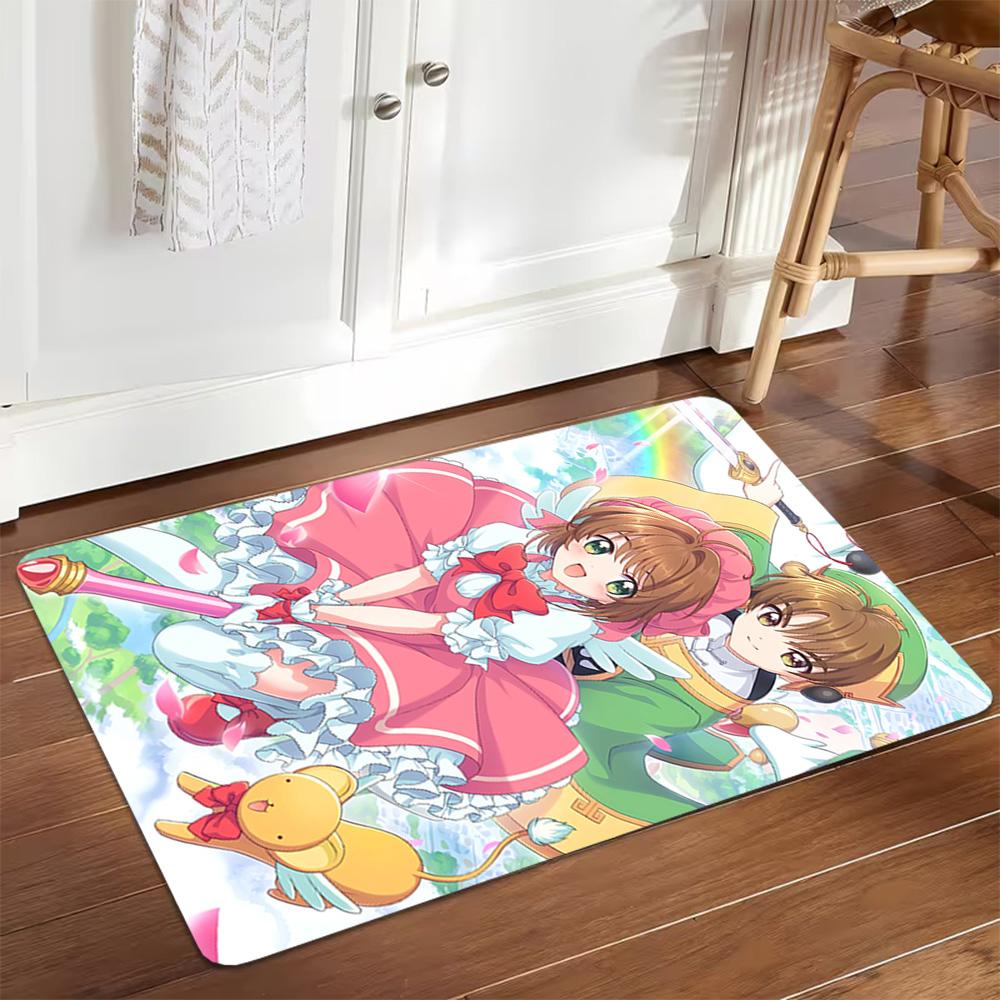 Cherry Blossom Festival Dress Decoration,Carpet,Living Room,Bedroom, Non-slip,Square rug