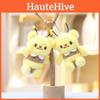 Butter Bear Animal Plush Toy With Keychain For Kids And Collectors