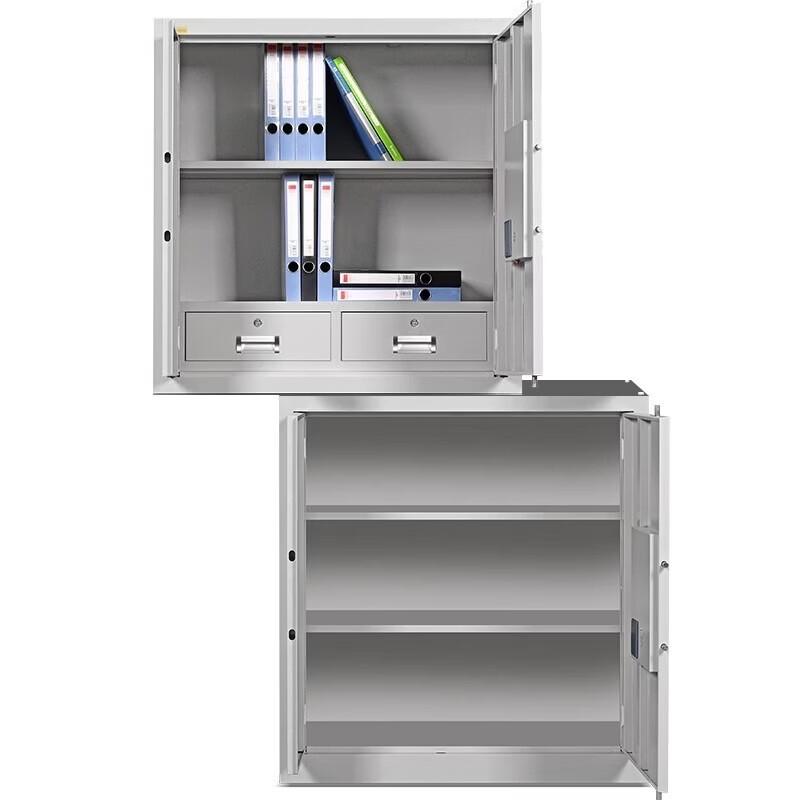 Tiger Brand Split Two-Section Steel Office Safe