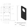 NEMA17 Stepper Motor Mount Plate 3D Printer  Aluminum Alloy Stepper for NEMA 17 Stepper Motors/V-Shape Linear