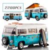 Stock The Camper Car Van Модель Строительные блоки Кирпичи Игрушки для детей Рождественский подарок на день рождения