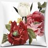 Fashion Rose Printing Series Pattern Pillowcase Square Pillowcase Home Office Decoration Pillowcase