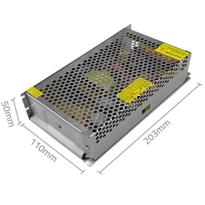 Qoltec Switching Power Supply for LED | 150W | 12V | 12.5A | Aluminum