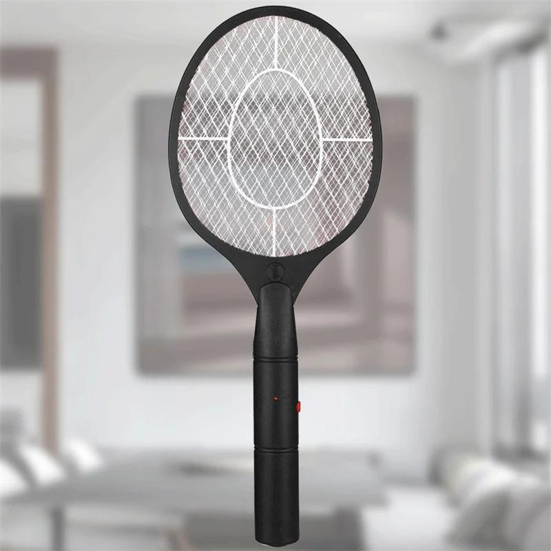 Electric Fly Insect Bug Zapper Bat Handheld Insect Fly Swatter Racket Portable Mosquitos Killer Pest Control for Bedroom Insects