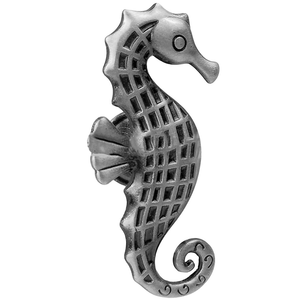 Seahorse Furniture Handle Animal Cabinet Handles Zinc Alloy Drawer Knobs Wardrobe Kitchen Cupboard Door Pulls Hardware