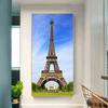 Пейзаж Париж Виды Эйфелева башня Плакаты и принты Холст Картина Настенные художественные фотографии Гостиная Современный домашний декор без рамки