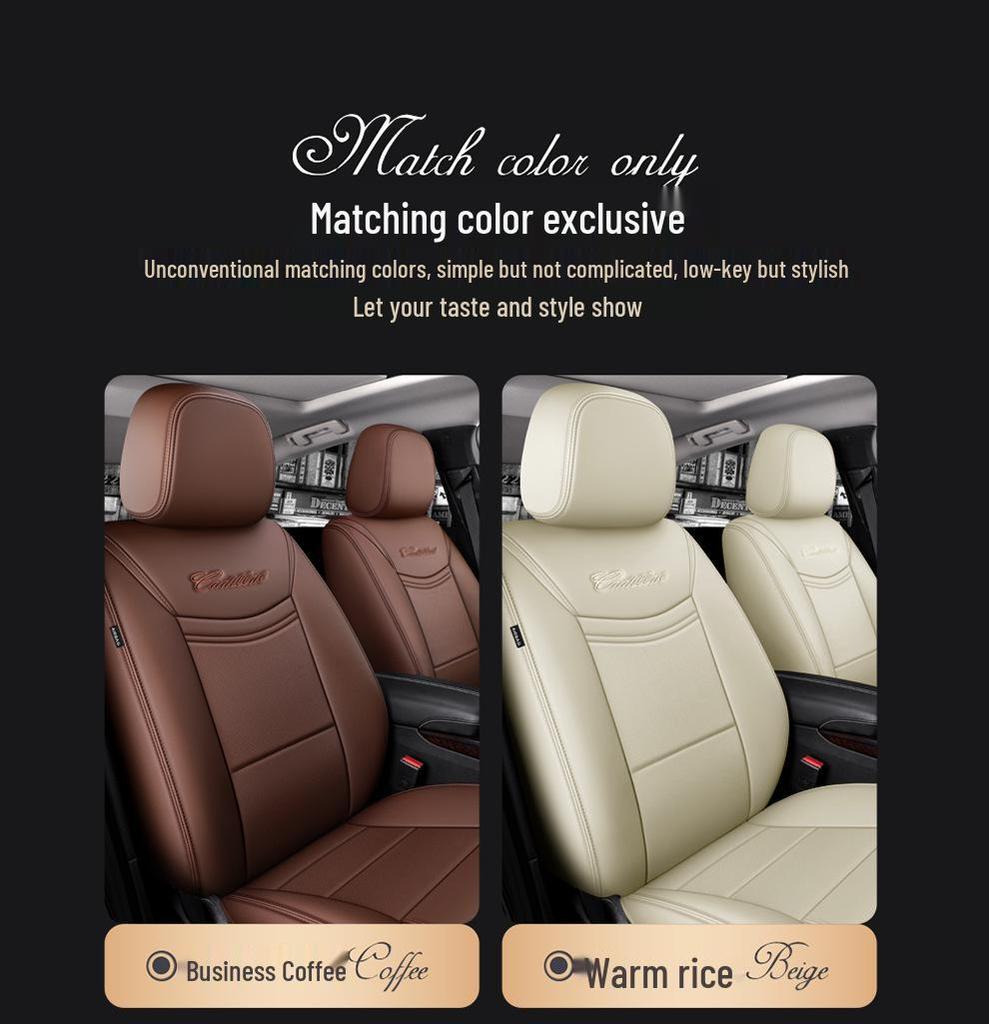 Buick Regal, Excelle, GL6, Encore - Genuine Leather Car Seat Cushion, All-Season Universal Fit