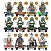 12pcs Teenage Mutant Ninja Turtles Minifigure Building Block Toys, Kids Gift