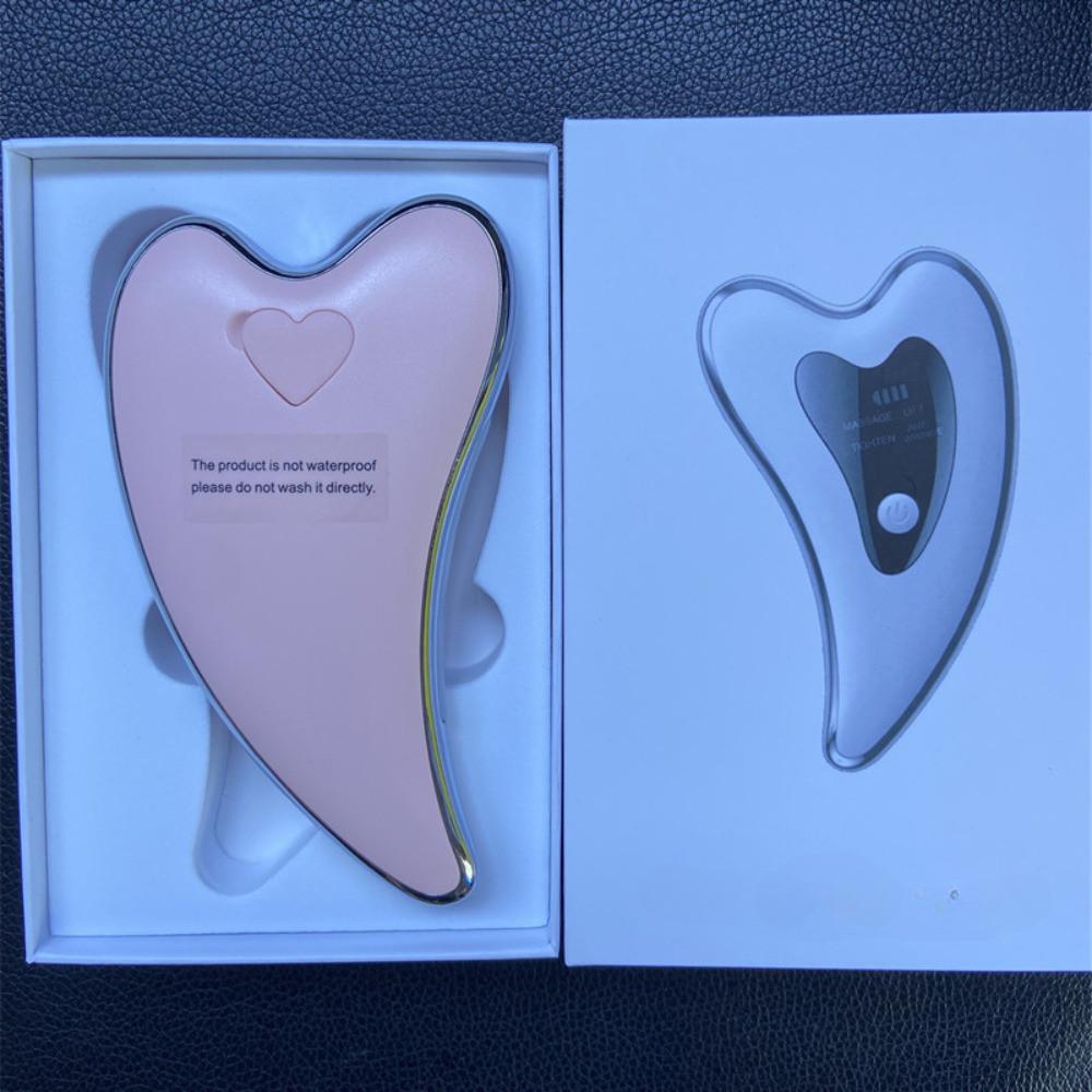 Микротоковая интродьюсера для лица, многофункциональное интеллектуальное косметическое устройство, инструмент для лимфатической очистки и соскабливания лица, белый цвет