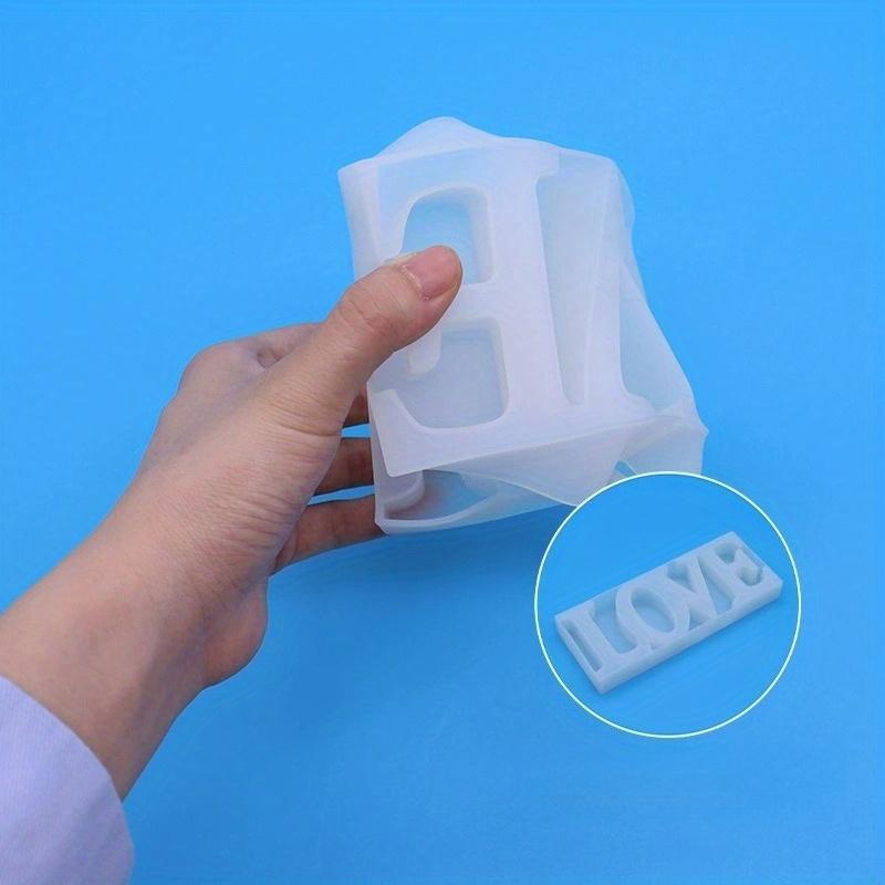 Valentine's Day Romantic Love Decorative Ornaments Mold High Quality Epoxy Resin Crafts Mold Handmade Gift Making Silicone Mould